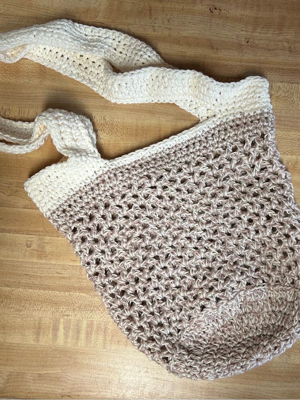 Handmade Crochet Market Bag